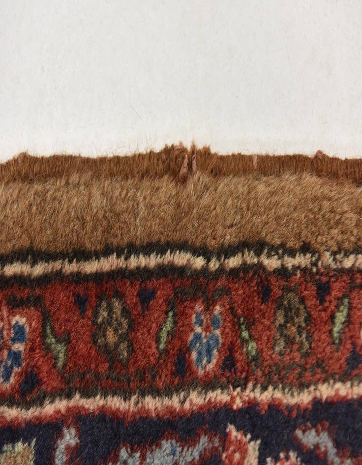 Detail image of  5' 6 x 9' 5  Hand Knotted Songhor Persian Wool Rug