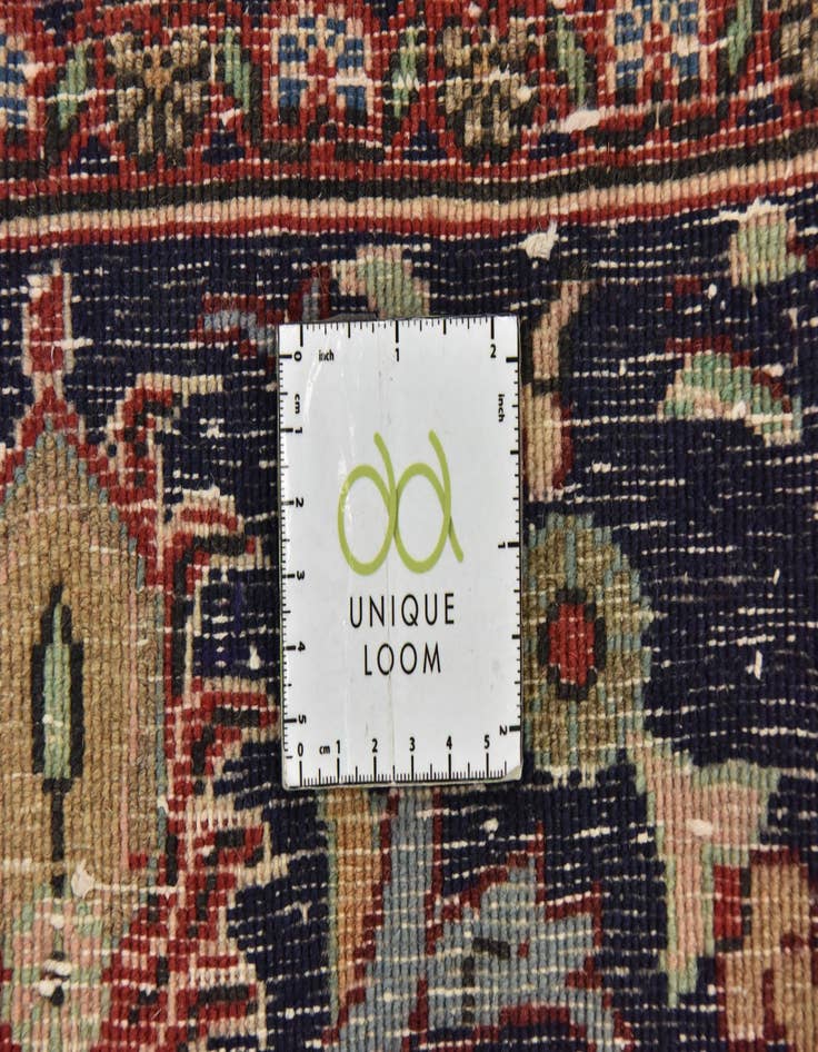 Detail image of  5' 6 x 9' 5  Hand Knotted Songhor Persian Wool Rug