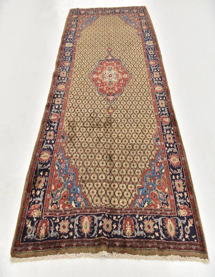 Detail image of  5' 6 x 9' 5  Hand Knotted Songhor Persian Wool Rug