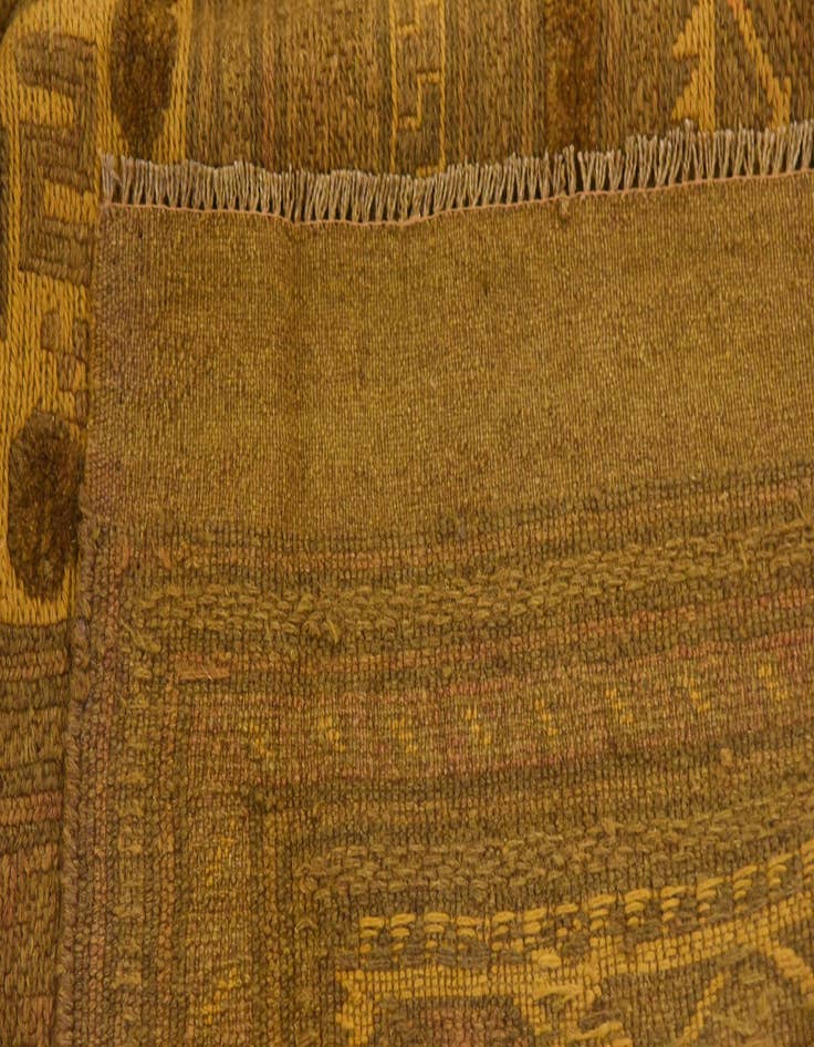 Detail image of  6' 4 x 8' 3  Hand Woven Sumak Wool Rug