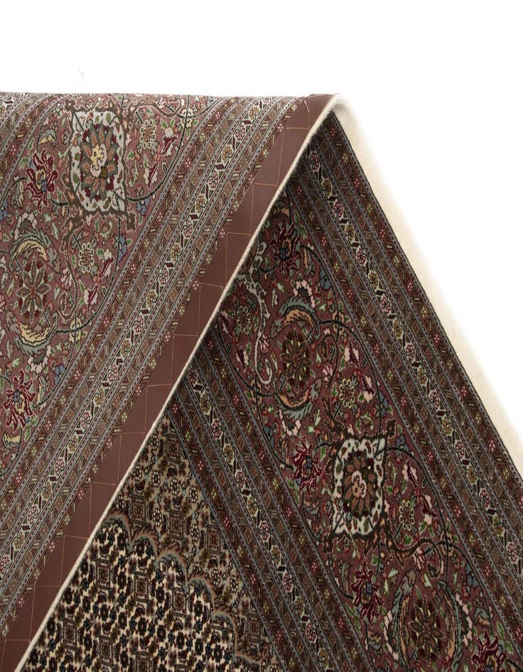 Detail image of  9' 10 x 11' 9 Tabriz Mahi Rug