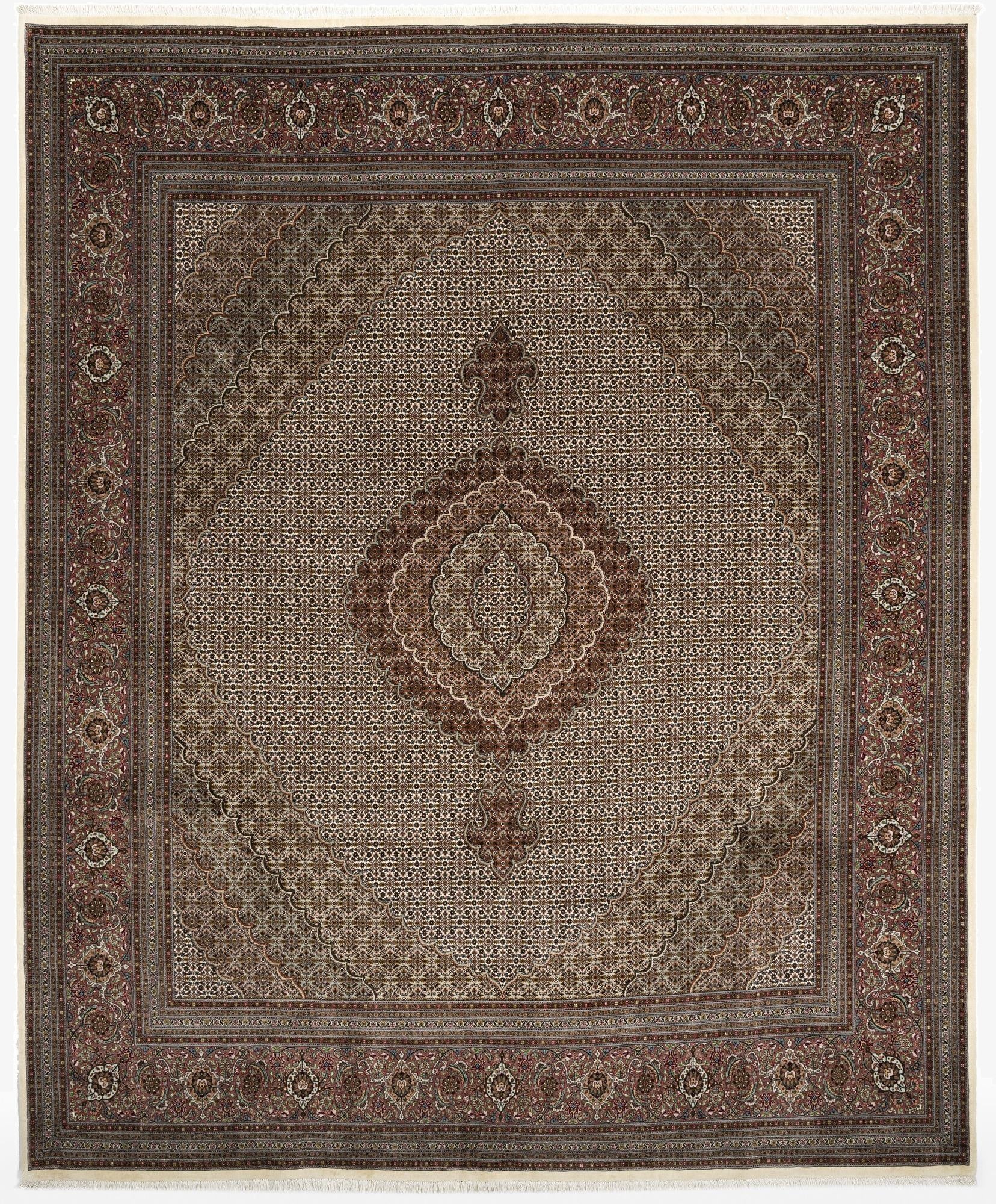  9' 10 x 11' 9 Tabriz Mahi Rug