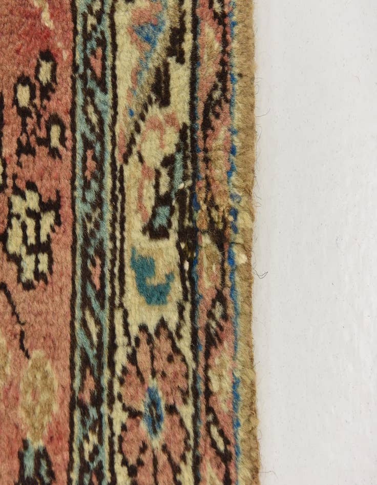 Detail image of  9' 7 x 13'  Hand Knotted Tabriz Persian Wool Rug