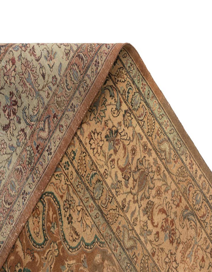 Detail image of  5' 9 x 9' 4 Tabriz Wool Rug