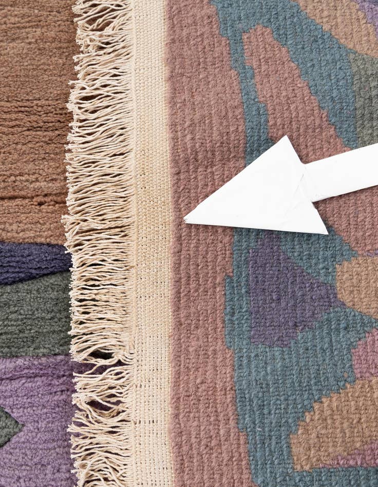 Detail image of  8' 2 x 9' 10  Hand Knotted Tibet Wool Rug