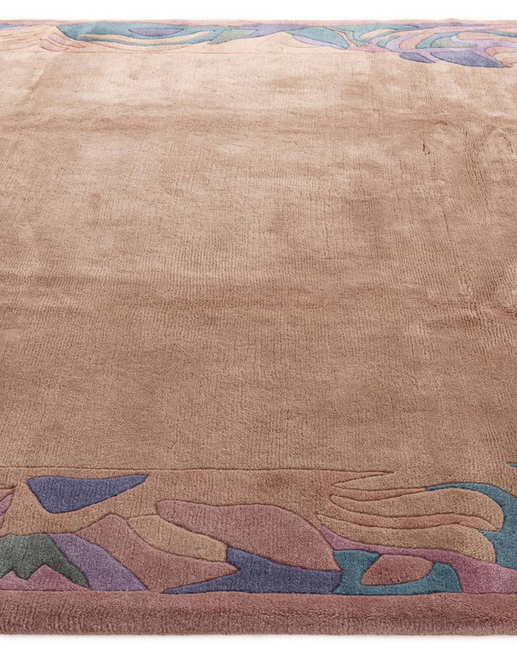 Detail image of  8' 2 x 9' 10  Hand Knotted Tibet Wool Rug
