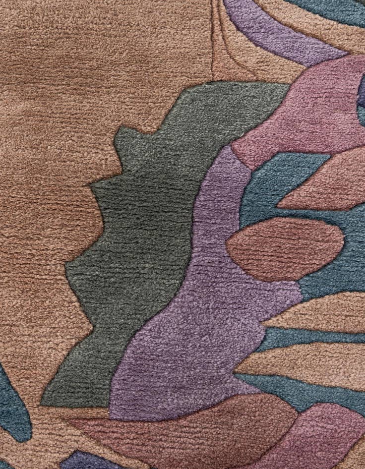 Detail image of  8' 2 x 9' 10  Hand Knotted Tibet Wool Rug