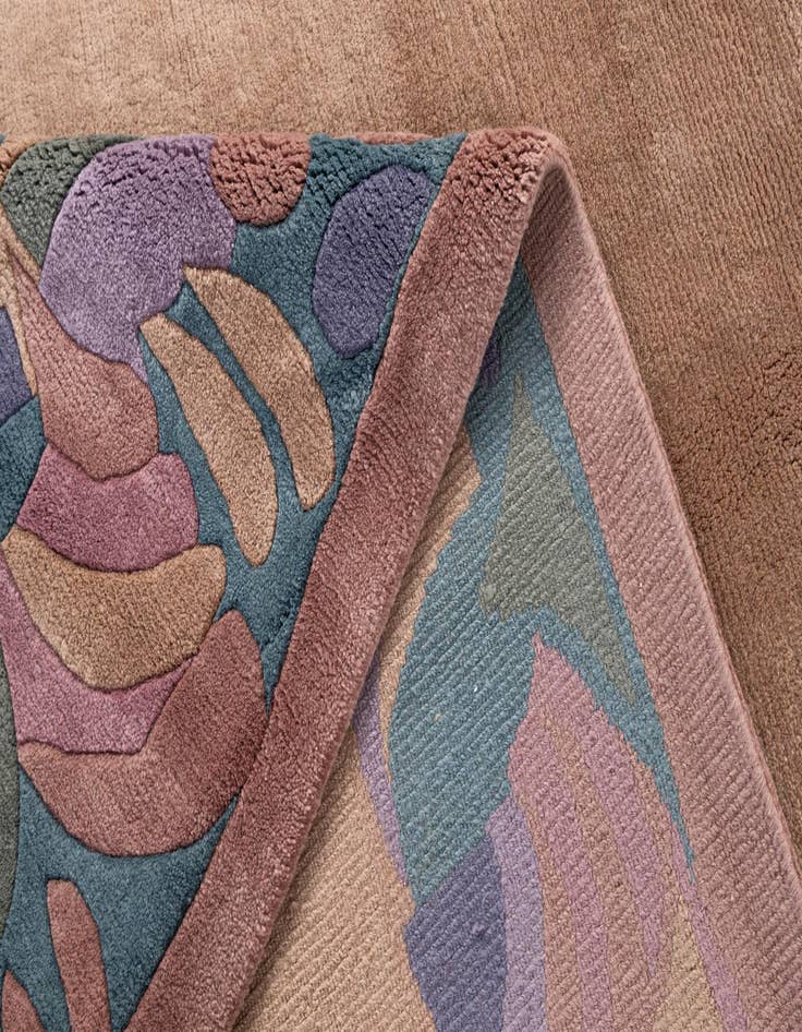 Detail image of  8' 2 x 9' 10  Hand Knotted Tibet Wool Rug