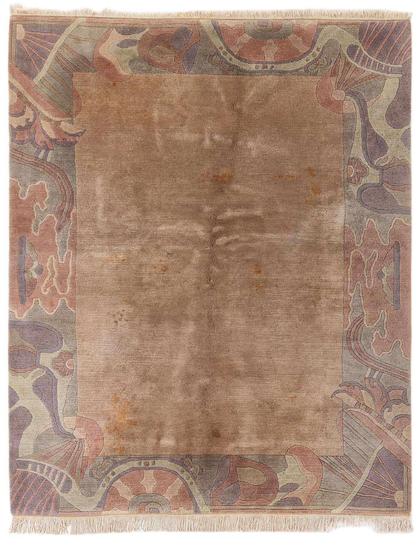 Primary image  5' 8 x 7' 8  Hand Knotted Tibet Wool Rug