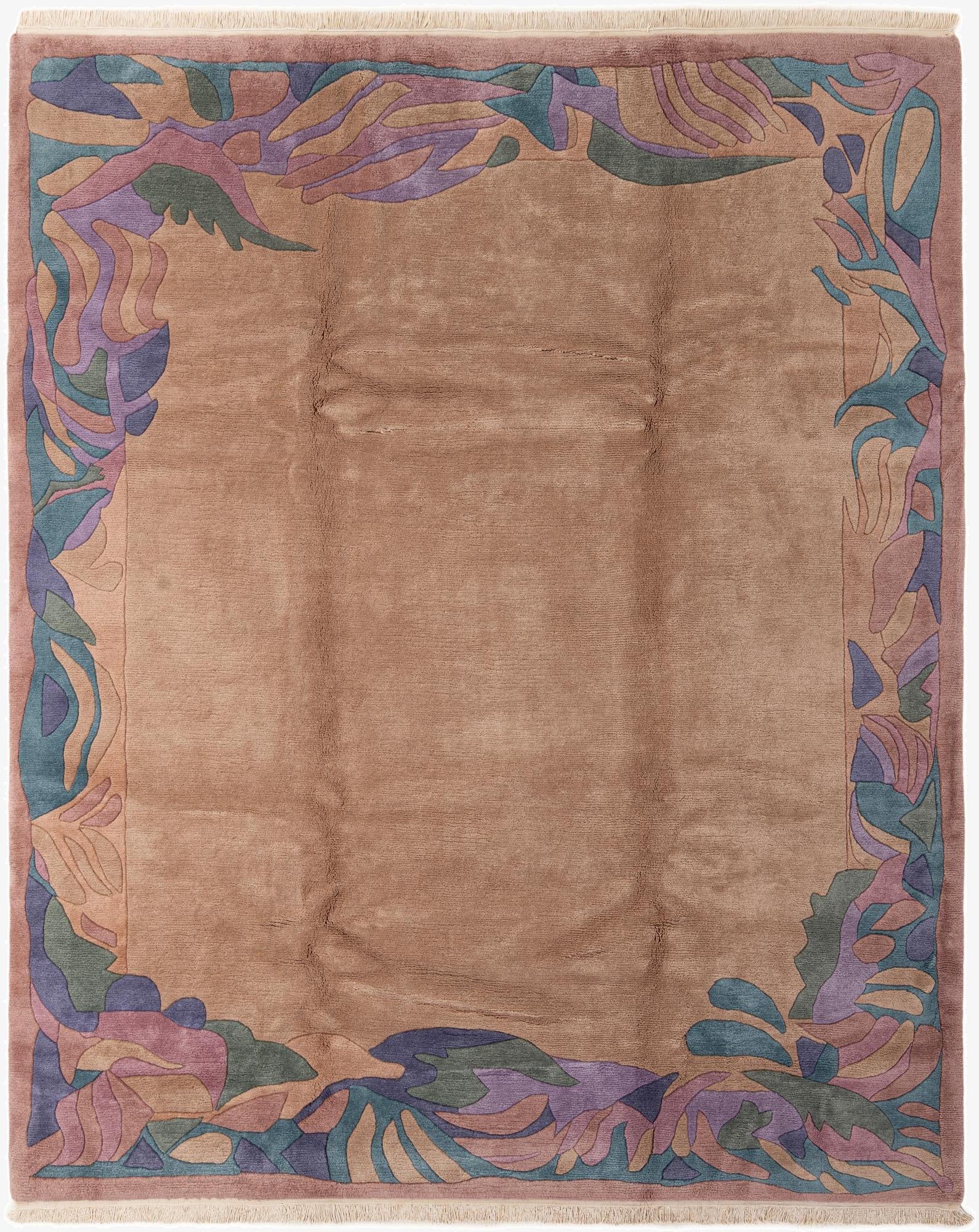  8' 2 x 9' 10  Hand Knotted Tibet Wool Rug