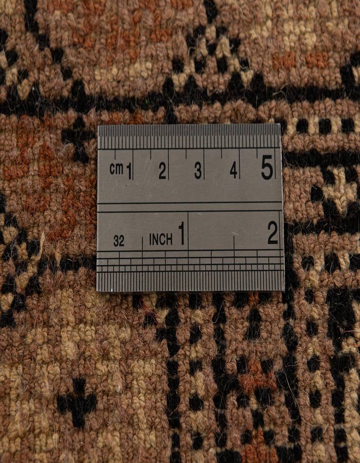 Detail image of  2' x 3' 2  Hand Knotted Torkaman Persian Wool Rug