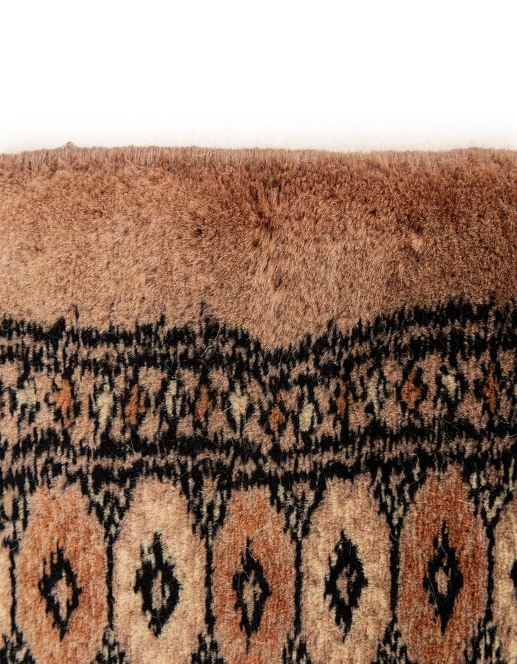 Detail image of  2' x 3'  Hand Knotted Torkaman Persian Wool Rug