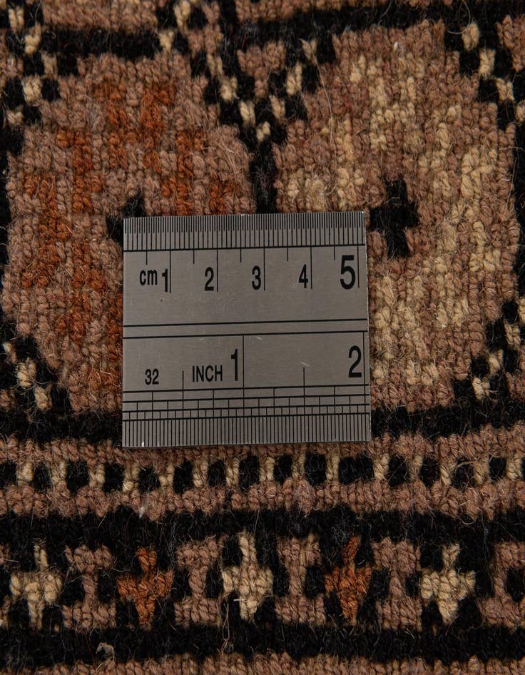 Detail image of  2' 2 x 3' 2  Hand Knotted Torkaman Persian Wool Rug