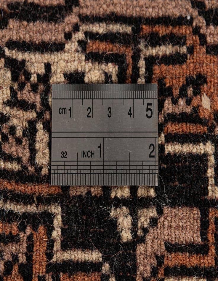 Detail image of  2' x 3'  Hand Knotted Torkaman Persian Wool Rug