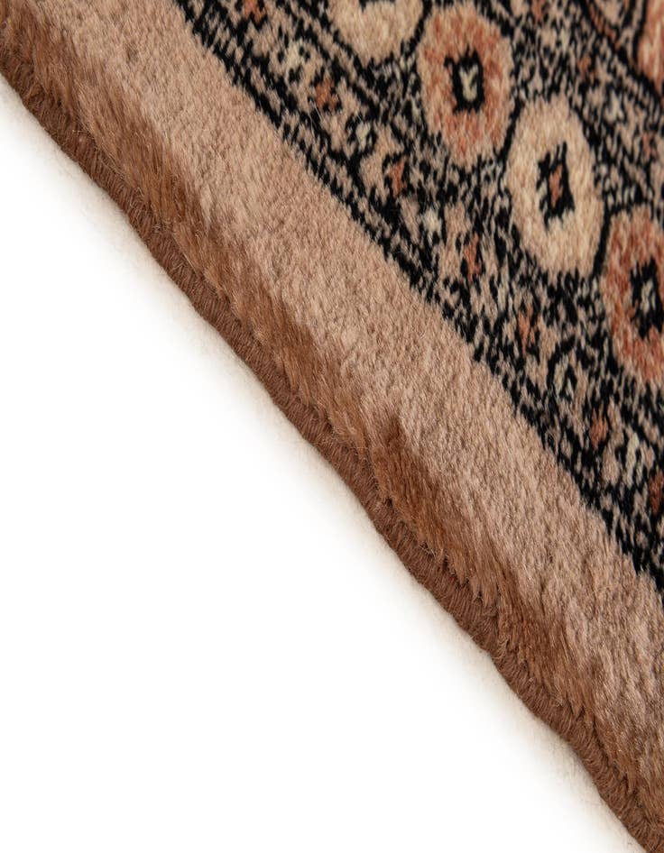 Detail image of  2' x 3'  Hand Knotted Torkaman Persian Wool Rug