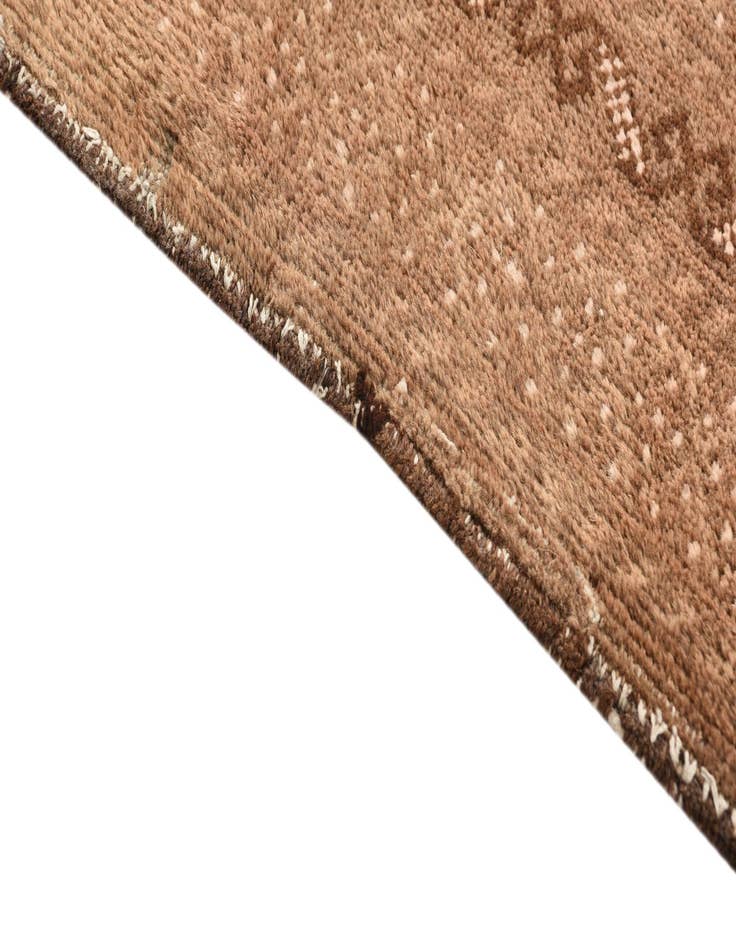 Detail image of  3' 10 x 6' 2  Hand Knotted Torkaman Persian Wool Rug