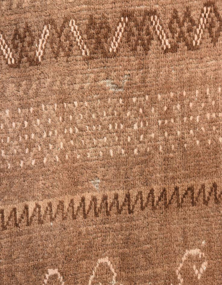 Detail image of  3' 10 x 6' 2  Hand Knotted Torkaman Persian Wool Rug