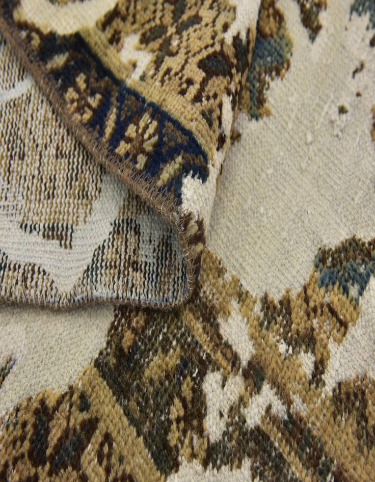 Detail image of  5' x 7' 2  Hand Knotted Ultra Vintage Persian Wool Rug