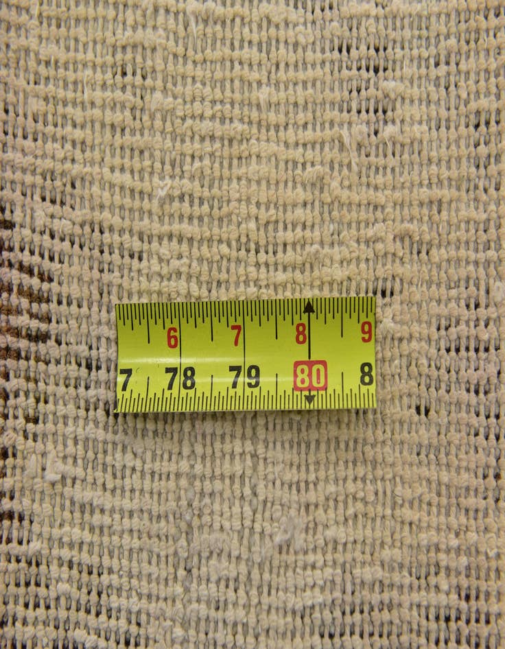 Detail image of  4' 6 x 7' 3  Hand Knotted Ultra Vintage Persian Wool Rug