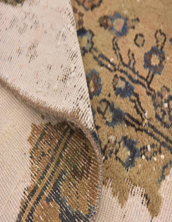 Detail image of  5' 10 x 8' 6  Hand Knotted Ultra Vintage Persian Wool Rug