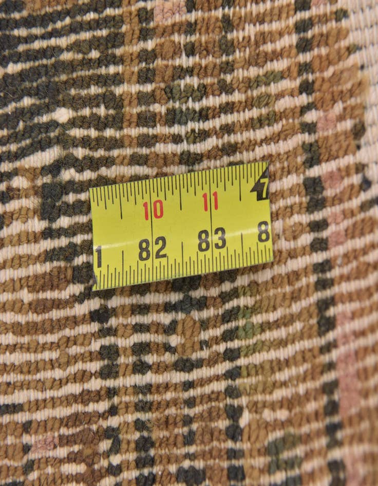 Detail image of  5' 10 x 8' 6  Hand Knotted Ultra Vintage Persian Wool Rug