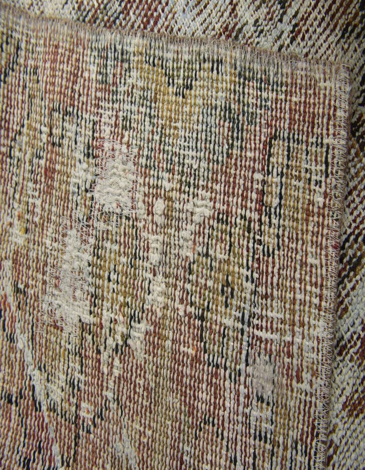 Detail image of  4' x 5' 10  Hand Knotted Ultra Vintage Persian Wool Rug