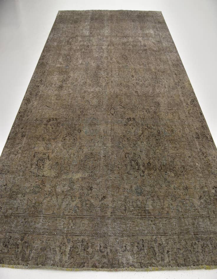 Detail image of  8' 8 x 11' 7  Hand Knotted Ultra Vintage Persian Wool Rug