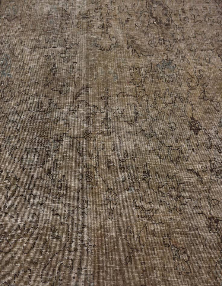 Detail image of  8' 8 x 11' 7  Hand Knotted Ultra Vintage Persian Wool Rug