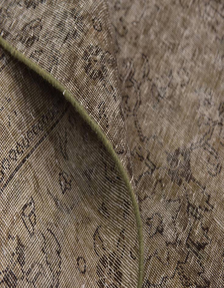 Detail image of  8' 8 x 11' 7  Hand Knotted Ultra Vintage Persian Wool Rug