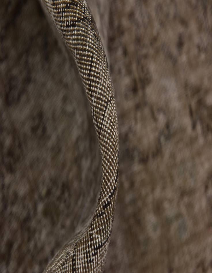 Detail image of  8' 8 x 11' 7  Hand Knotted Ultra Vintage Persian Wool Rug