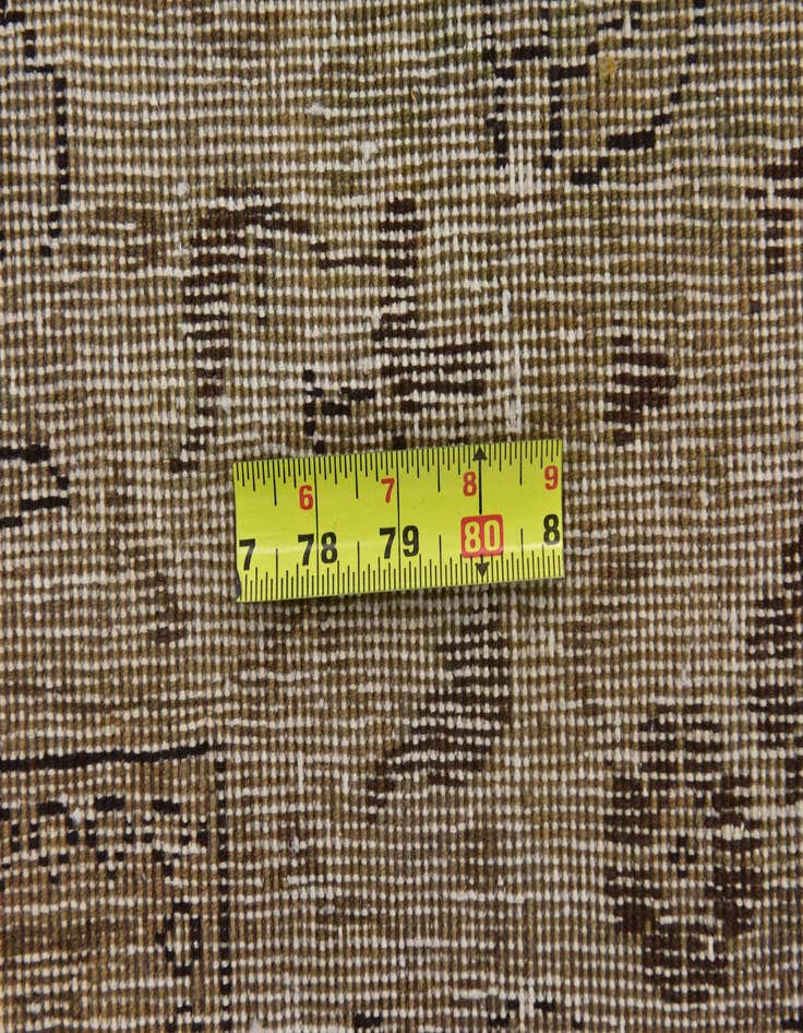 Detail image of  8' 8 x 11' 7  Hand Knotted Ultra Vintage Persian Wool Rug