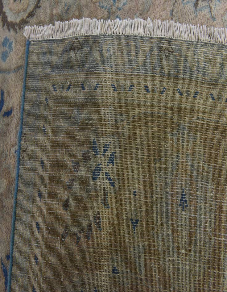 Detail image of  7' 6 x 11'  Hand Knotted Ultra Vintage Persian Wool Rug