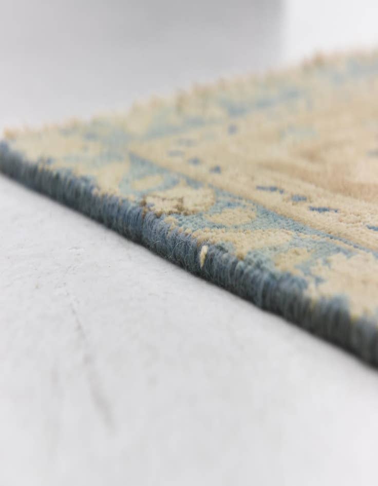 Detail image of  7' 6 x 11'  Hand Knotted Ultra Vintage Persian Wool Rug