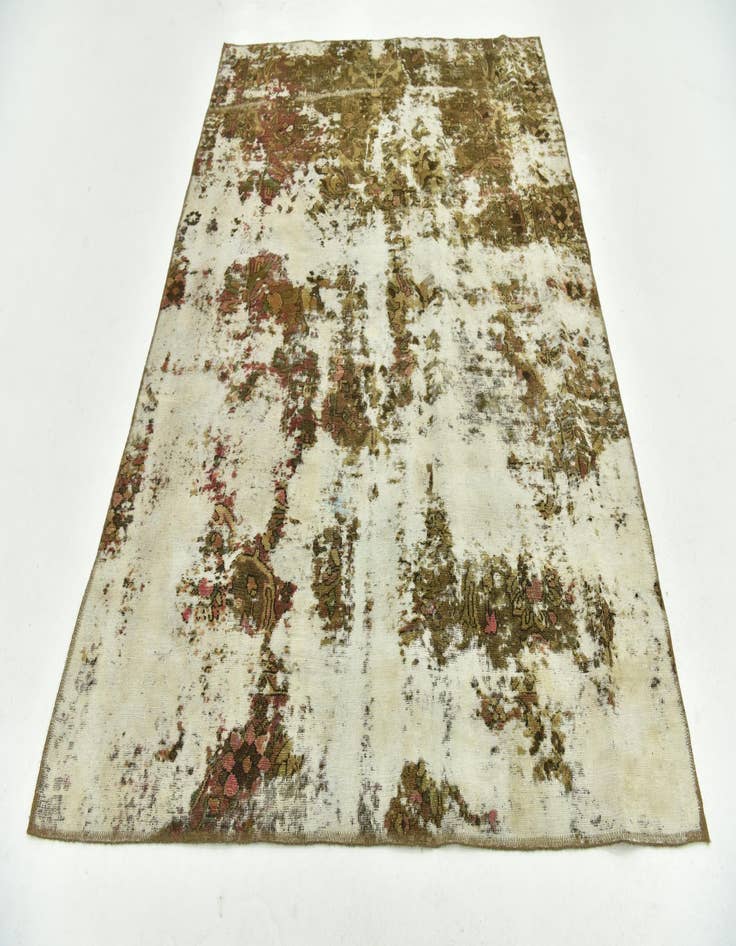 Detail image of  5' 9 x 7' 6  Hand Knotted Ultra Vintage Persian Wool Rug