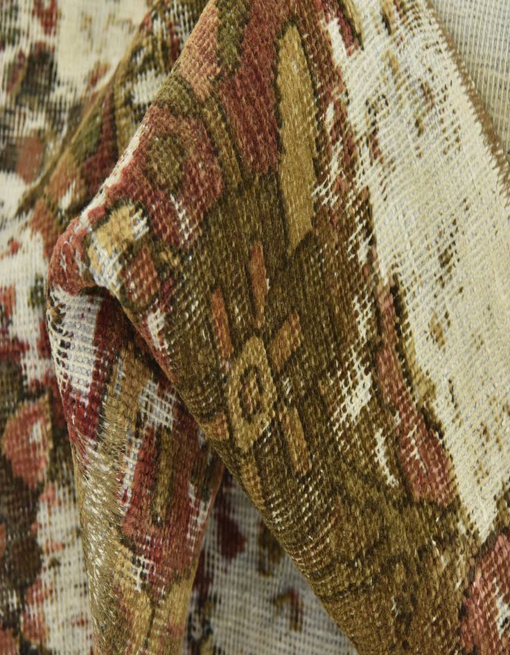 Detail image of  5' 9 x 7' 6  Hand Knotted Ultra Vintage Persian Wool Rug