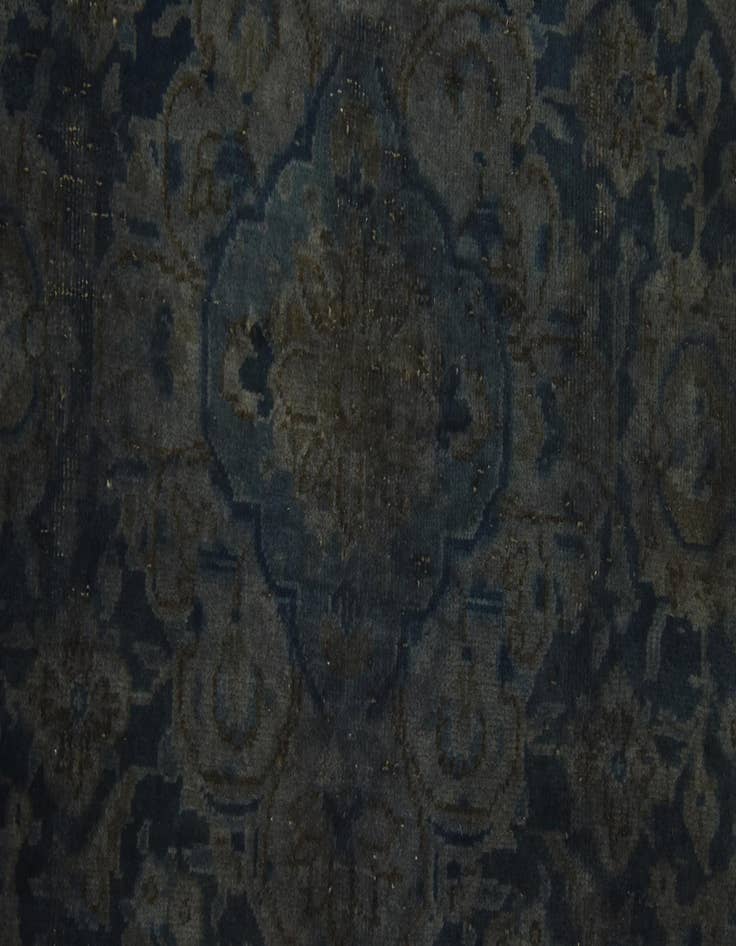 Detail image of  7' 9 x 10' 10  Hand Knotted Ultra Vintage Persian Wool Rug