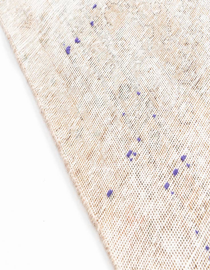 Detail image of  5' 7 x 8' 7  Hand Knotted Ultra Vintage Persian Wool Rug