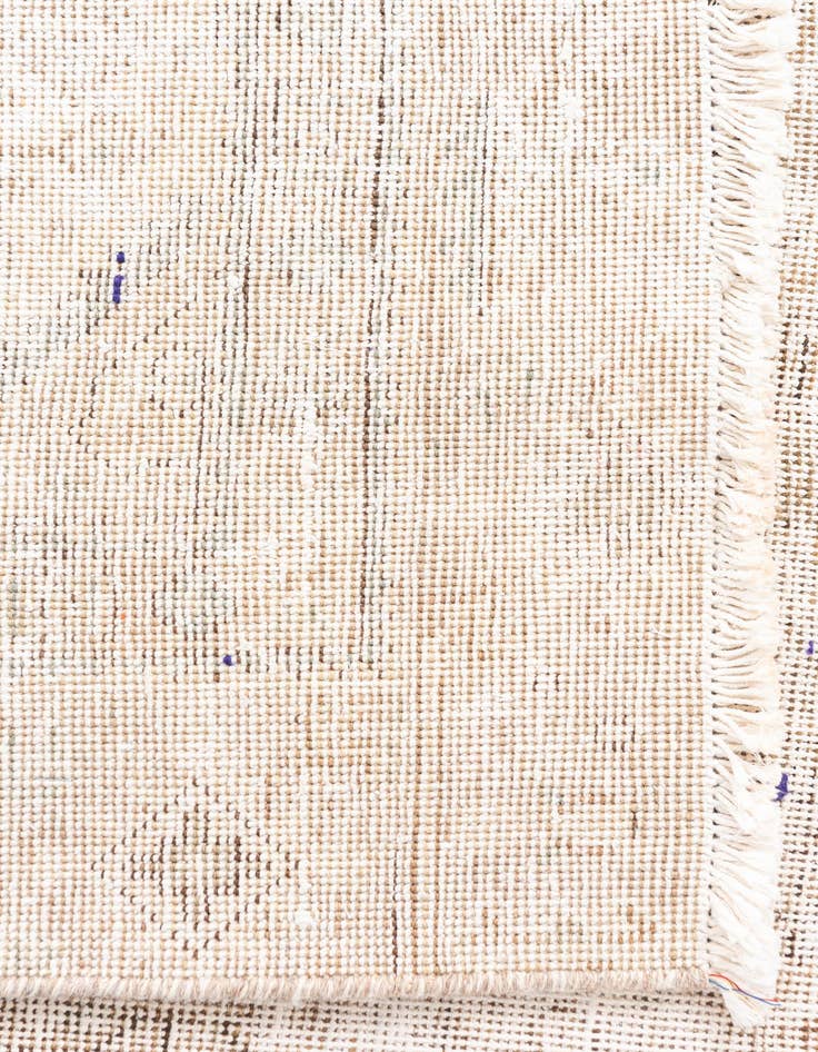 Detail image of  5' 7 x 8' 7  Hand Knotted Ultra Vintage Persian Wool Rug