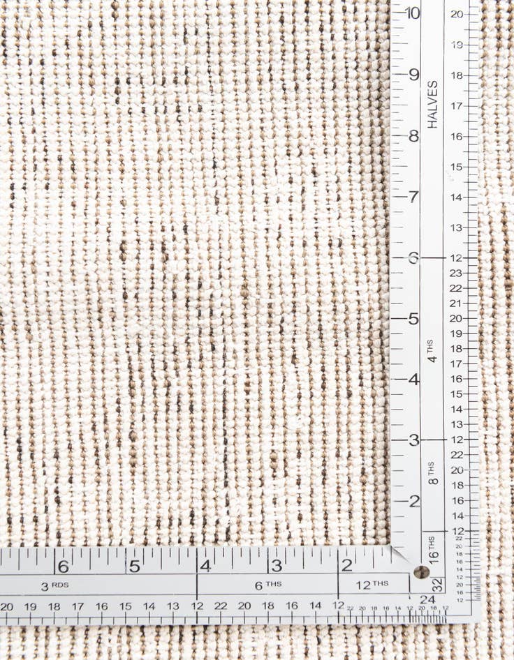 Detail image of  6' 4 x 9'  Hand Knotted Ultra Vintage Persian Wool Rug