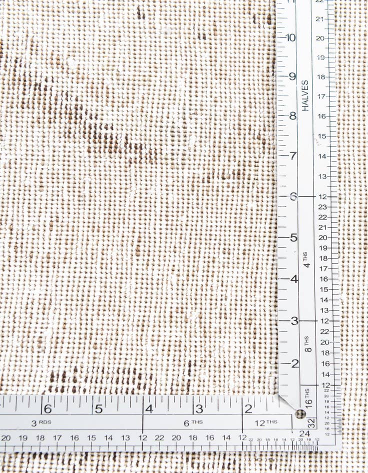 Detail image of  9' 6 x 12'  Hand Knotted Ultra Vintage Persian Wool Rug