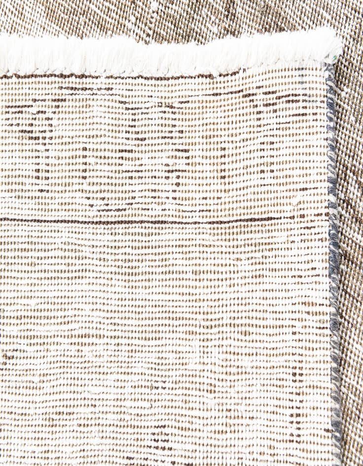 Detail image of  9' 6 x 12'  Hand Knotted Ultra Vintage Persian Wool Rug