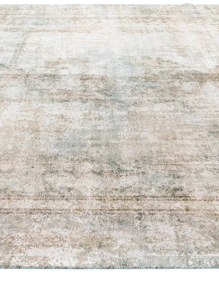 Detail image of  8' 6 x 12' 6  Hand Knotted Ultra Vintage Persian Wool Rug