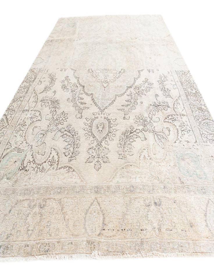Detail image of  9' x 12' 2  Hand Knotted Ultra Vintage Persian Wool Rug