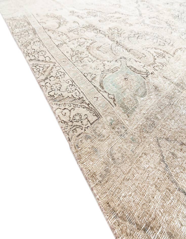 Detail image of  9' x 12' 2  Hand Knotted Ultra Vintage Persian Wool Rug