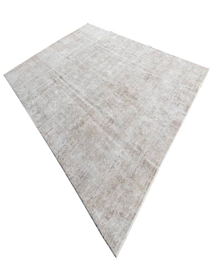 Detail image of  8' 7 x 12'  Hand Knotted Ultra Vintage Persian Wool Rug