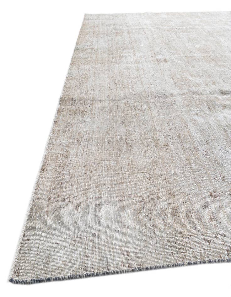 Detail image of  8' 7 x 12'  Hand Knotted Ultra Vintage Persian Wool Rug