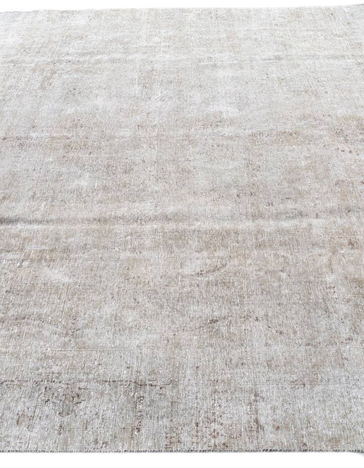 Detail image of  8' 7 x 12'  Hand Knotted Ultra Vintage Persian Wool Rug