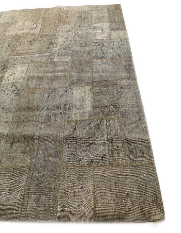 Detail image of  8' 6 x 10' 3  Hand Knotted Ultra Vintage Persian Wool Rug