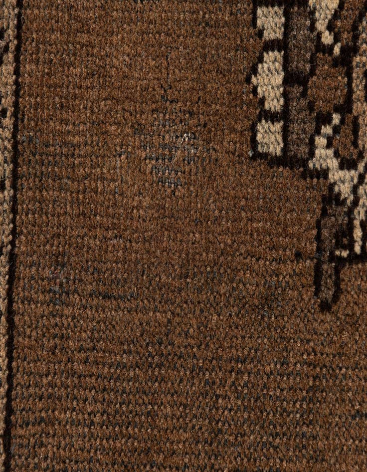 Detail image of  6' 6 x 9' 1  Hand Knotted Ultra Vintage Persian Wool Rug