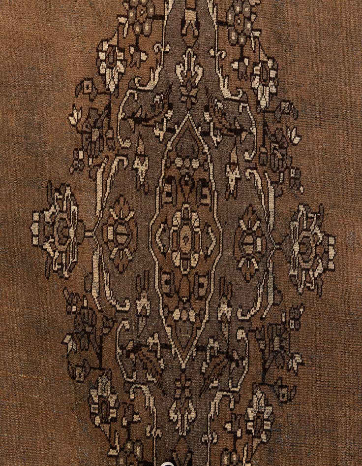 Detail image of  6' 6 x 9' 1  Hand Knotted Ultra Vintage Persian Wool Rug